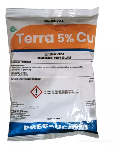 TERRAQU 400 GR (TERRAMICINA 5 %)