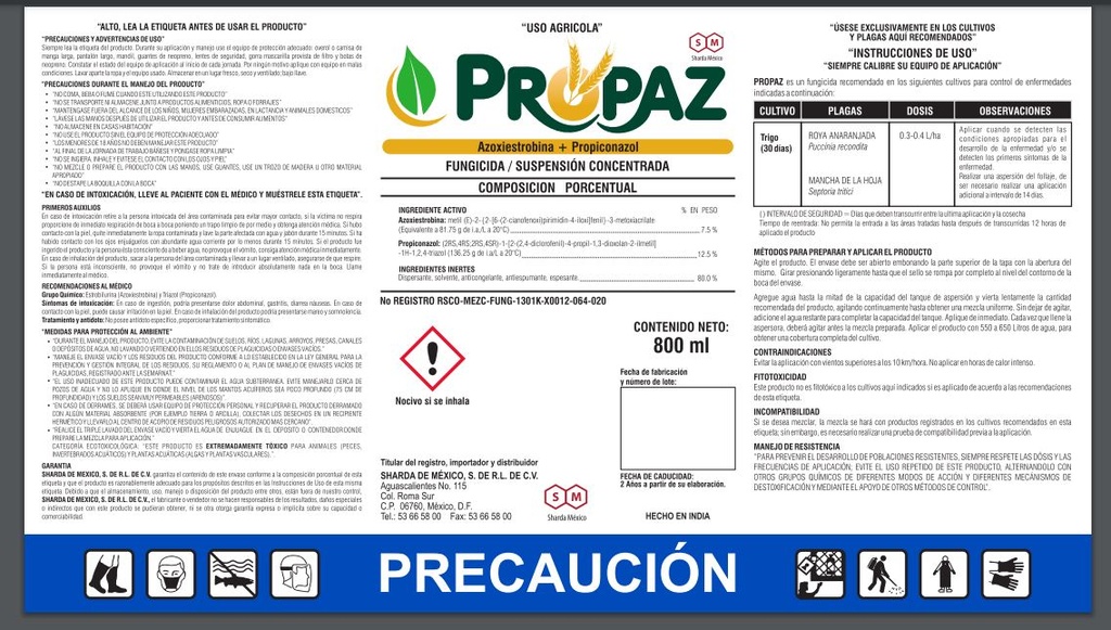 PROPAZ (800 ML)
