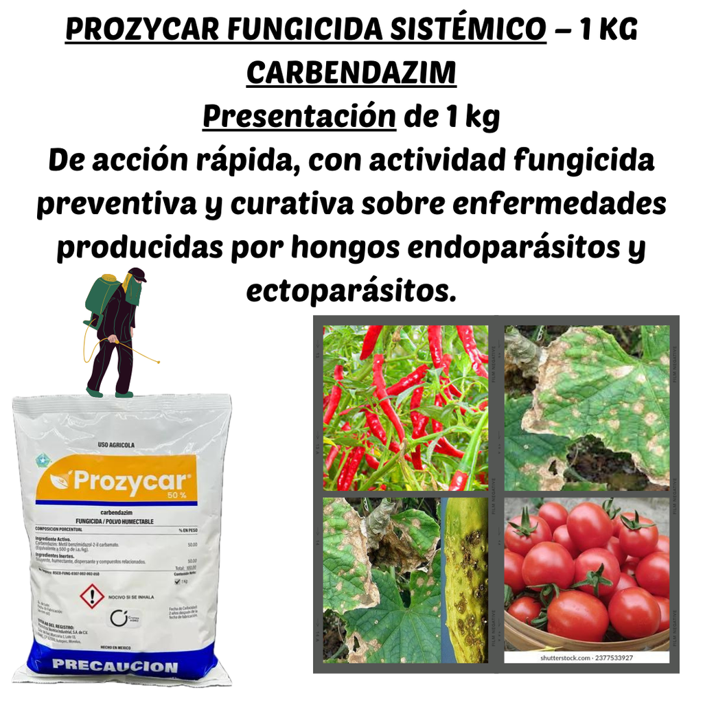 PROZYCAR 1 KG (CARBENDAZIM)