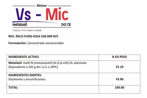 VS-MIC 240 (950 ML)