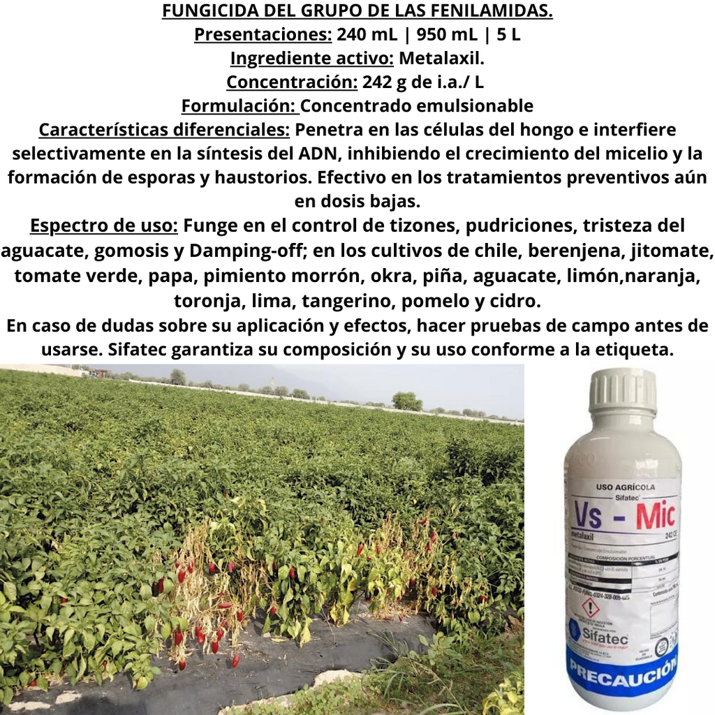 VS-MIC 240 (950 ML)
