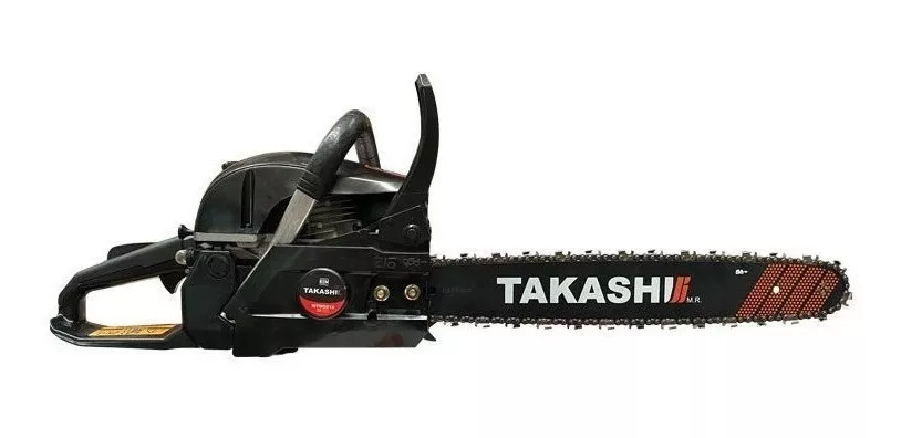 MOTOSIERRA TAKASHI 58 CC CON 2 BARRAS Y CADENA DE 20 PULG