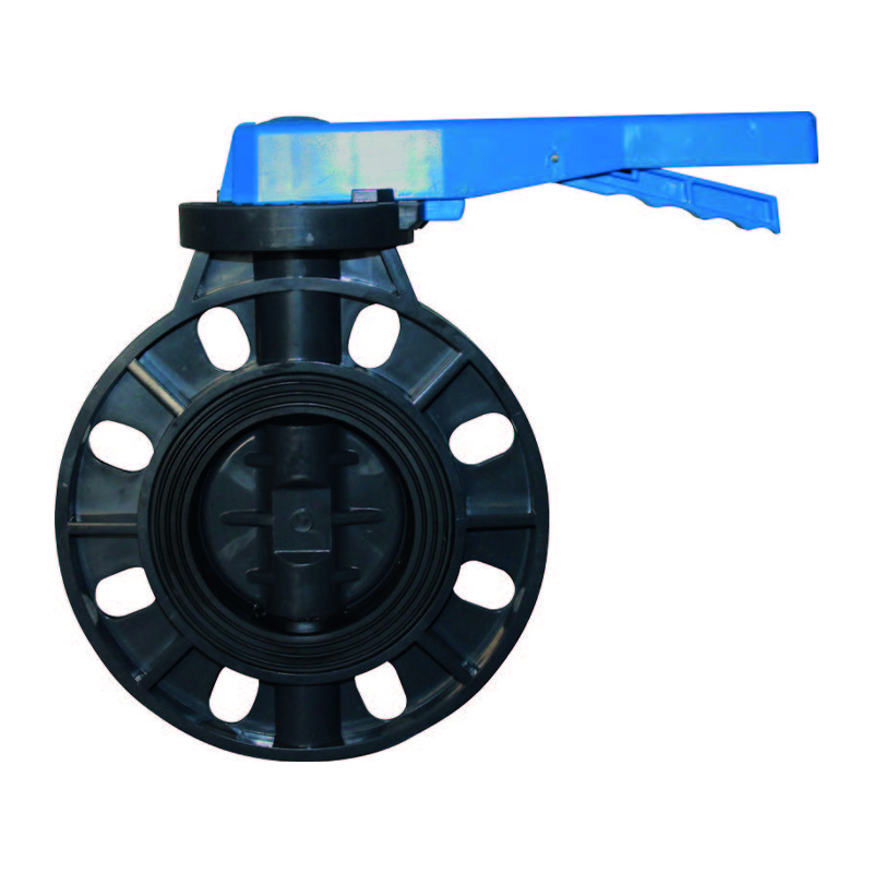 [PVB0104] VALVULA MARIPOSA PVC CEDULA 40 4PULG 1PZS PLASTICO