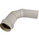 CODO 100MMX45 CON LIGA