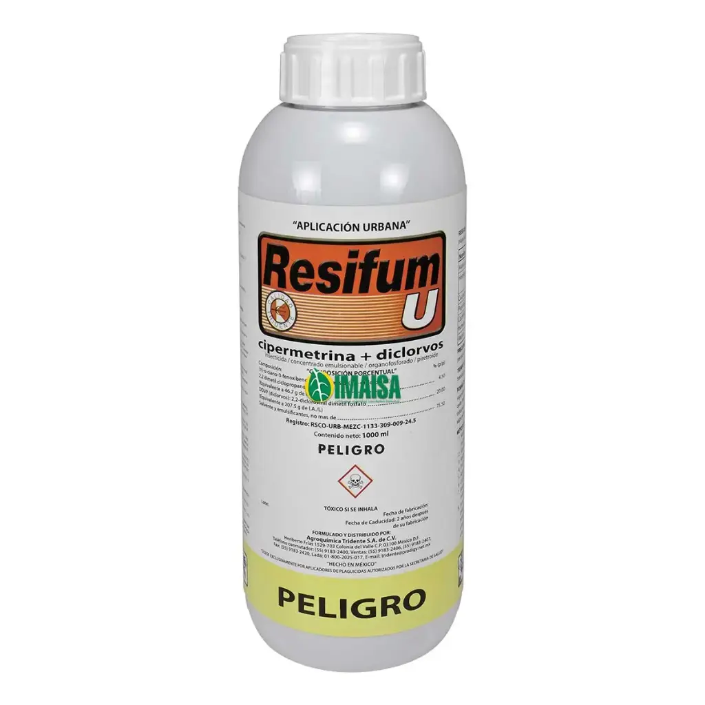RESIFUM U TRIDENTE (CIPERMETRINA DICLORVOS) 100ML