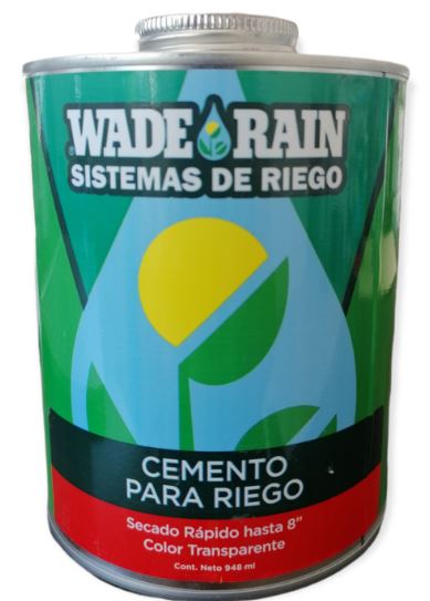 PEGAMENTO WADE RAIN TRANSPARENTE ETIQUETA VERDE  1L [CEMENTO]