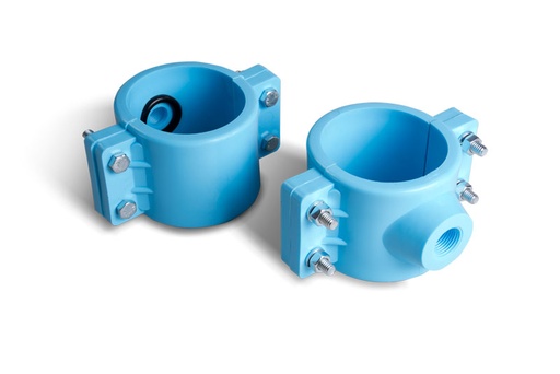 [TOMA-100] ABRAZADERA 100MM TOMA DE AGUA MILIMETRICA