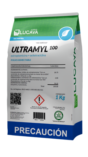 [8882] ULTRAMYL 100(ESTREPTOMICINA OXITETRACICLINA) 1KG