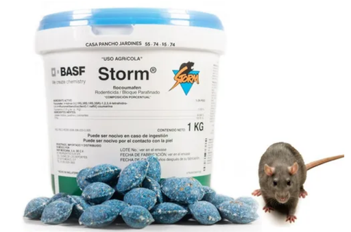 STORM FLOCOUMAFEN 100G VENENO PARA RATAS