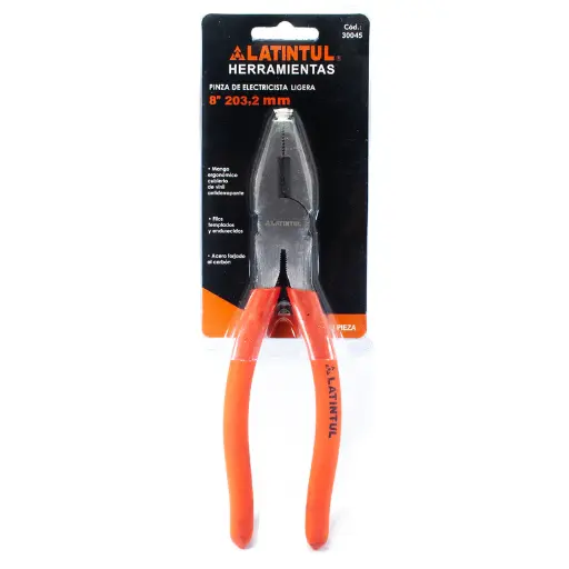 [7501206643174] PINZAS  D/ELECTRISISTA LIGERA 8"