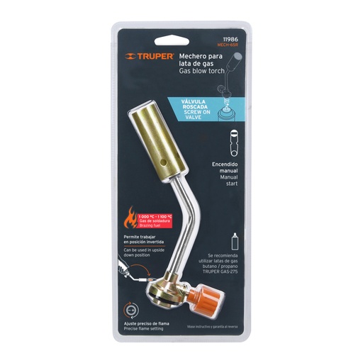 MECHERO P/LATA DE GAS ROSCADA TRUPER