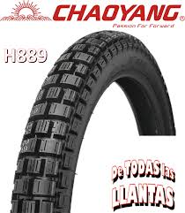 [LL-3.00-18 TT (H889)] LLANTA PARA MOTO (H889) 3.00-18 TT 6 25P CHAO-11122260101